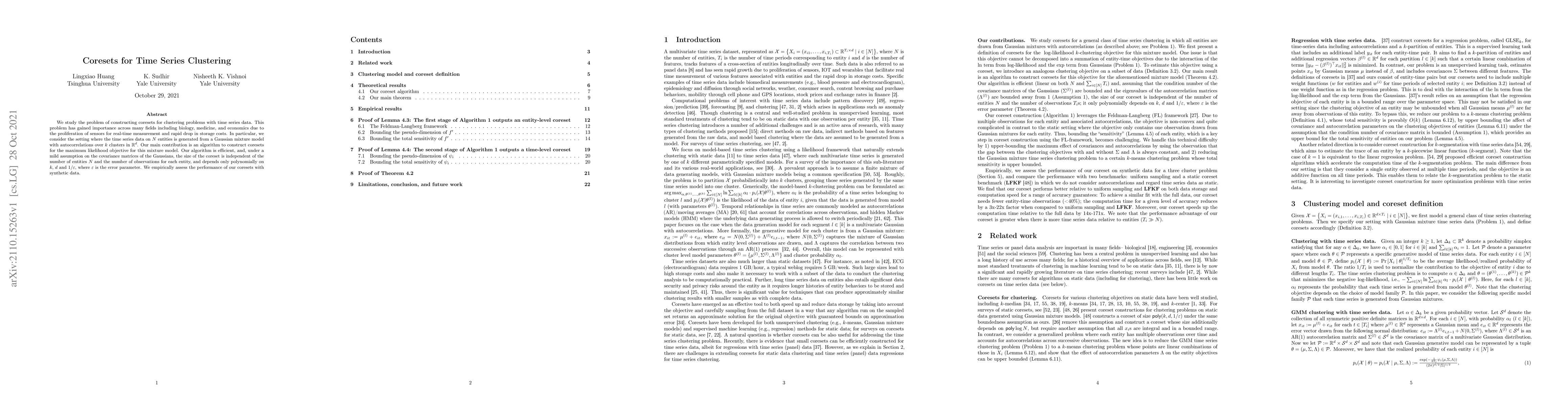 Thumbnail for Coresets for Time Series Clustering