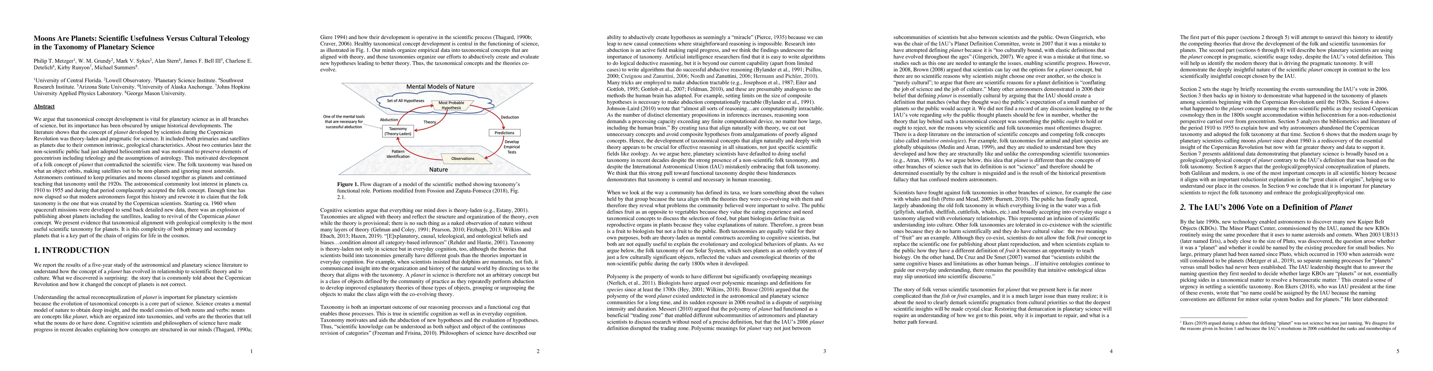 Thumbnail for Moons Are Planets: Scientific Usefulness Versus Cultural Teleology in
  the Taxonomy of Planetary Science
