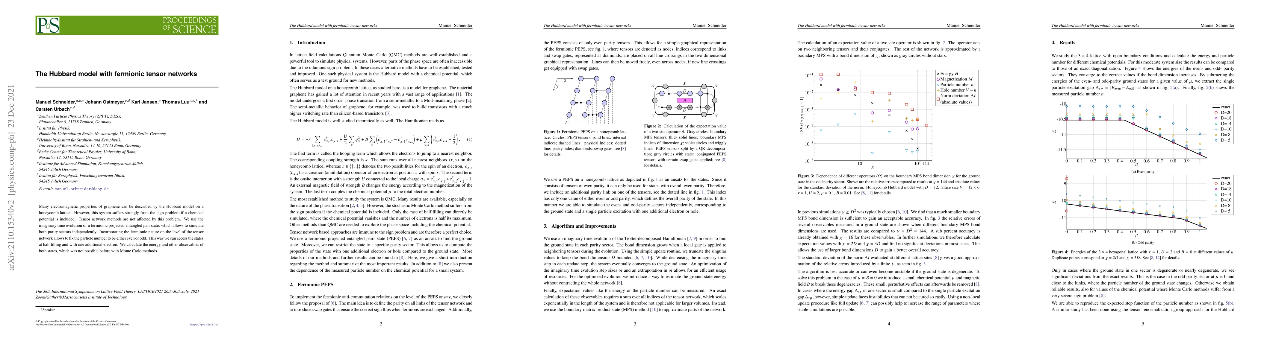 Thumbnail for The Hubbard model with fermionic tensor networks