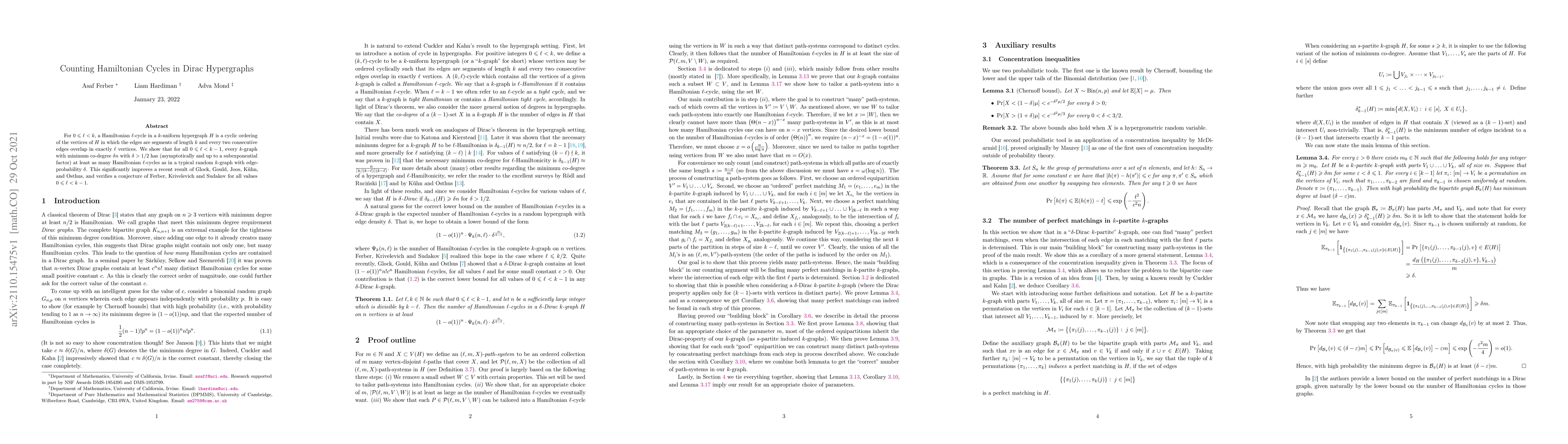 Thumbnail for Counting Hamiltonian Cycles in Dirac Hypergraphs