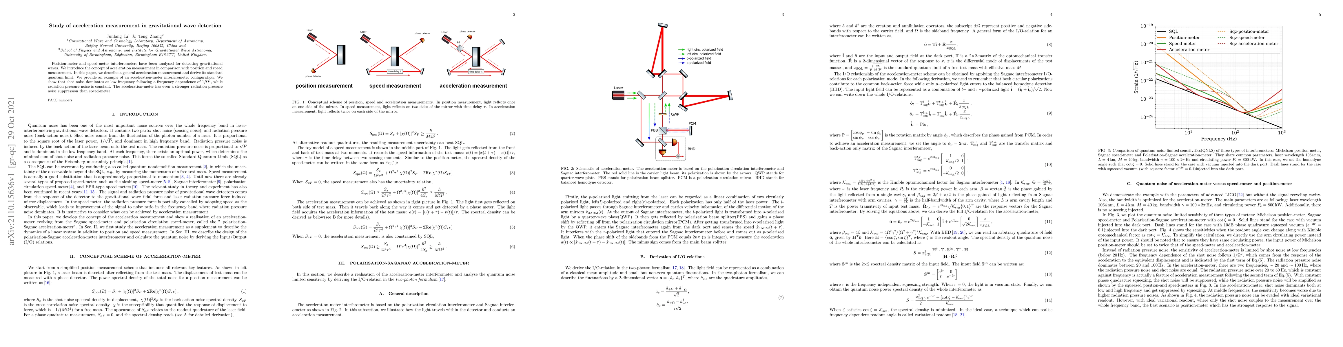 Thumbnail for Study of acceleration measurement in gravitational wave detection