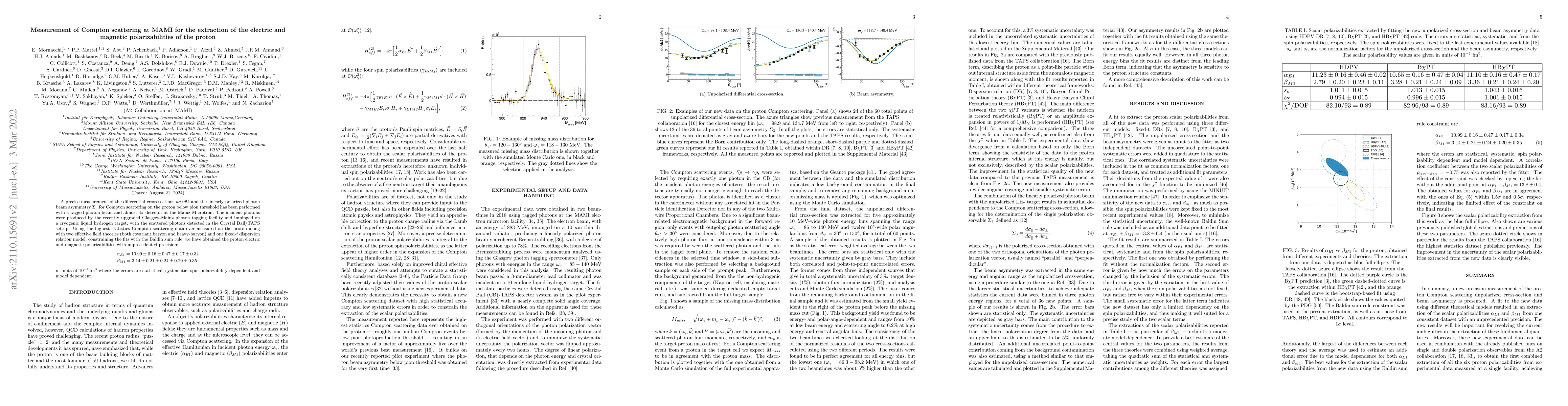 Thumbnail for Measurement of Compton scattering at MAMI for the extraction of the
  electric and magnetic polarizabilities of the proton