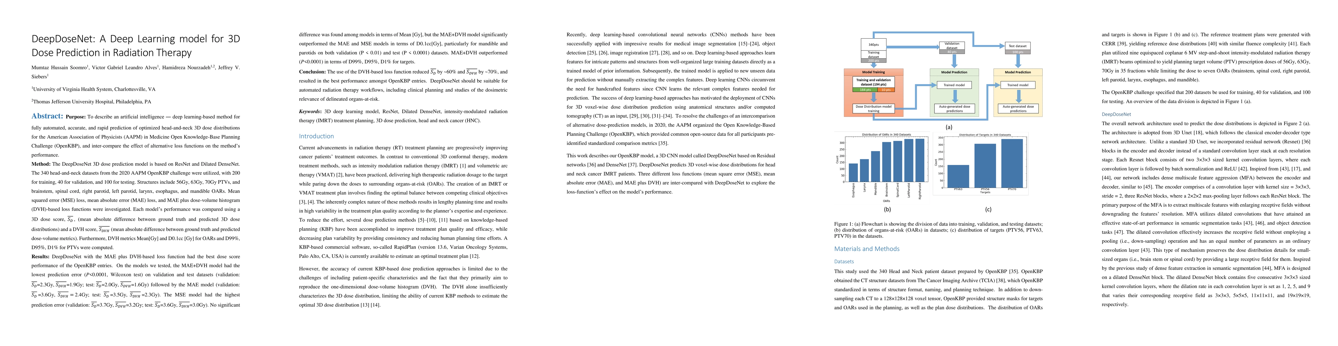 Thumbnail for DeepDoseNet: A Deep Learning model for 3D Dose Prediction in Radiation
  Therapy