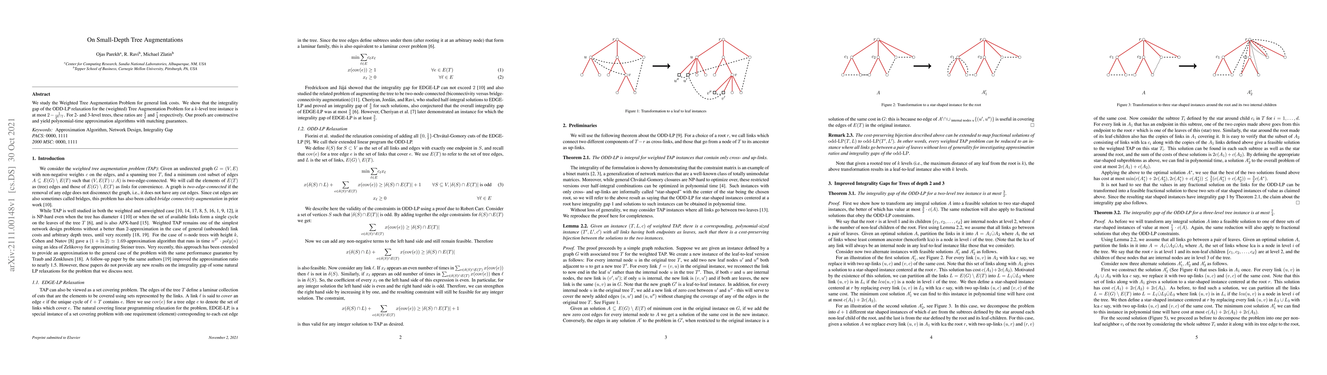 Thumbnail for On Small-Depth Tree Augmentations