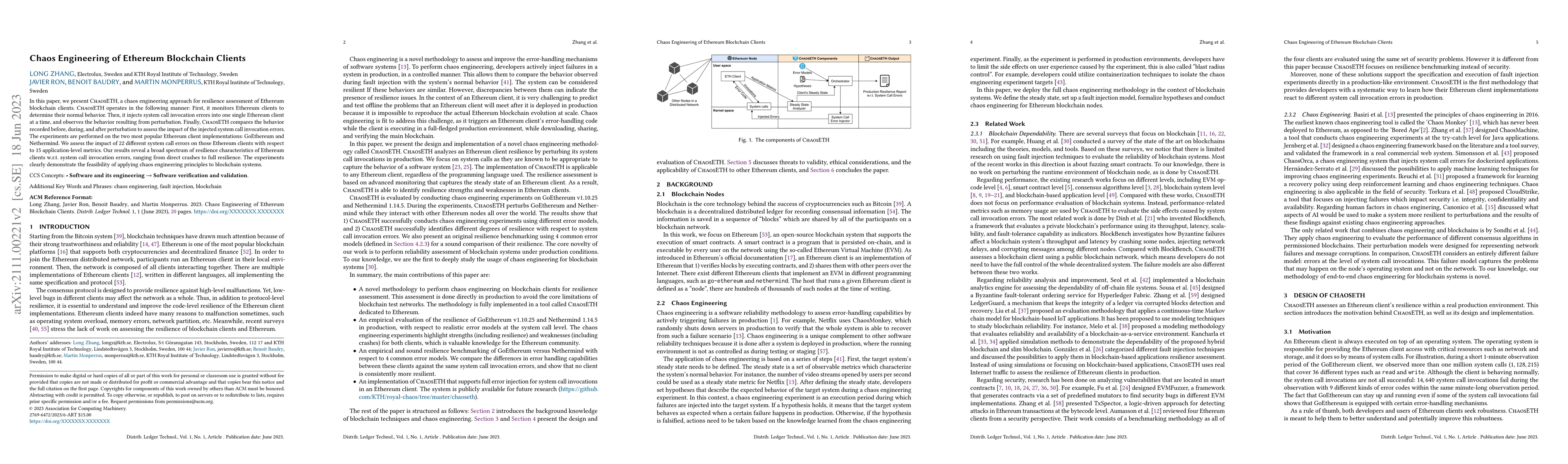 Thumbnail for Chaos Engineering of Ethereum Blockchain Clients