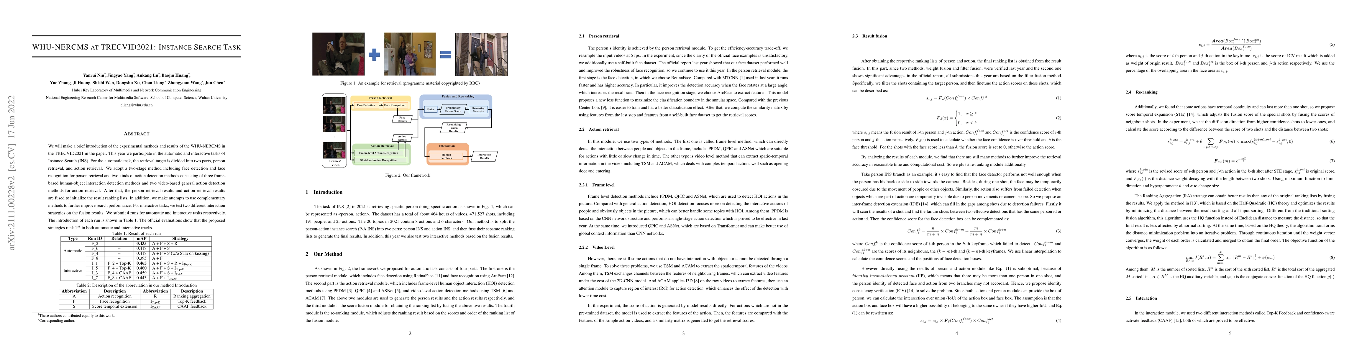 Thumbnail for whu-nercms at trecvid2021:instance search task