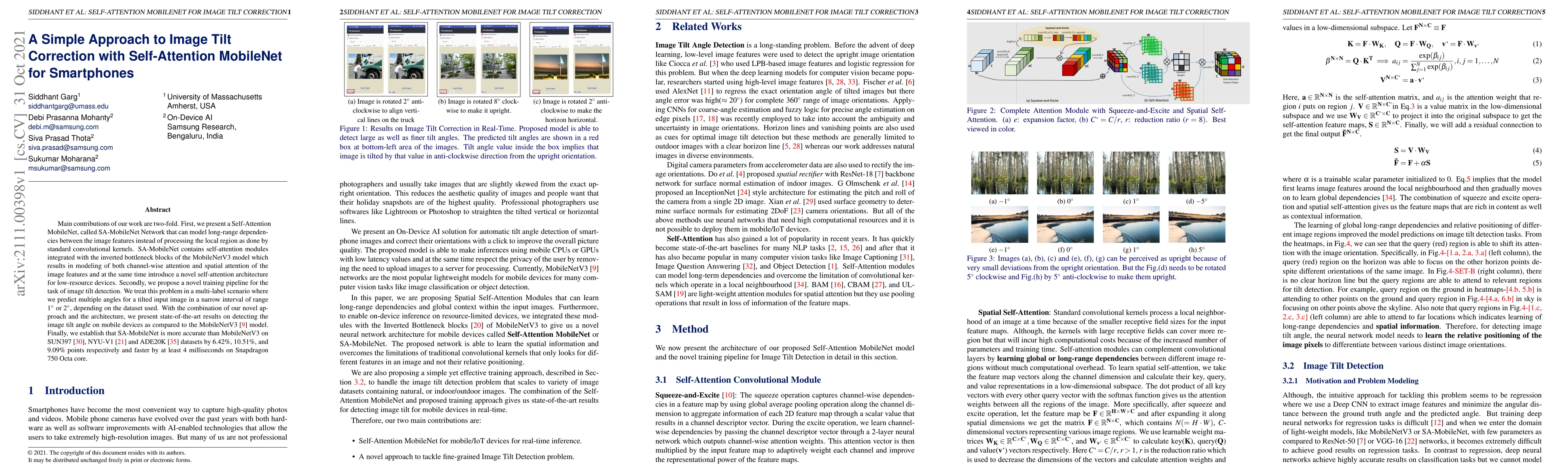 Thumbnail for A Simple Approach to Image Tilt Correction with Self-Attention MobileNet
  for Smartphones