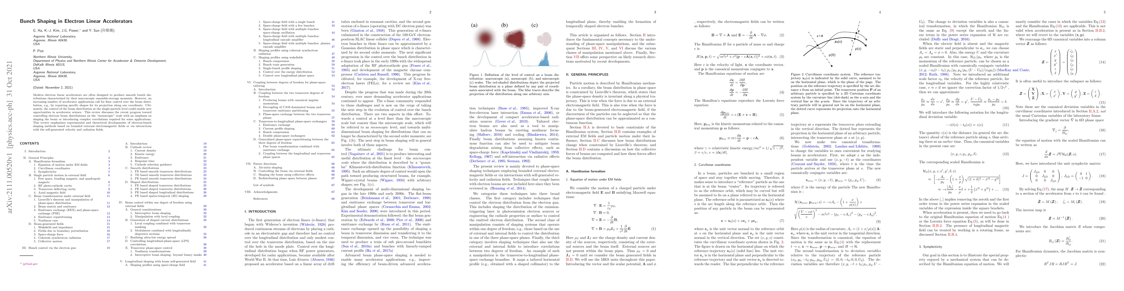 Thumbnail for Bunch Shaping in Electron Linear Accelerators