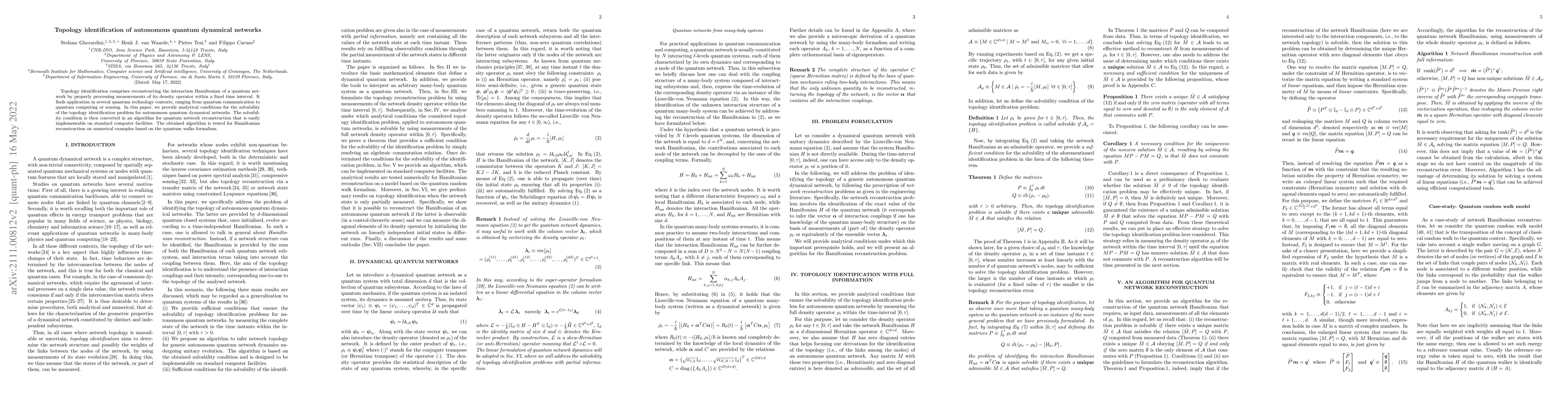 Thumbnail for Topology identification of autonomous quantum dynamical networks
