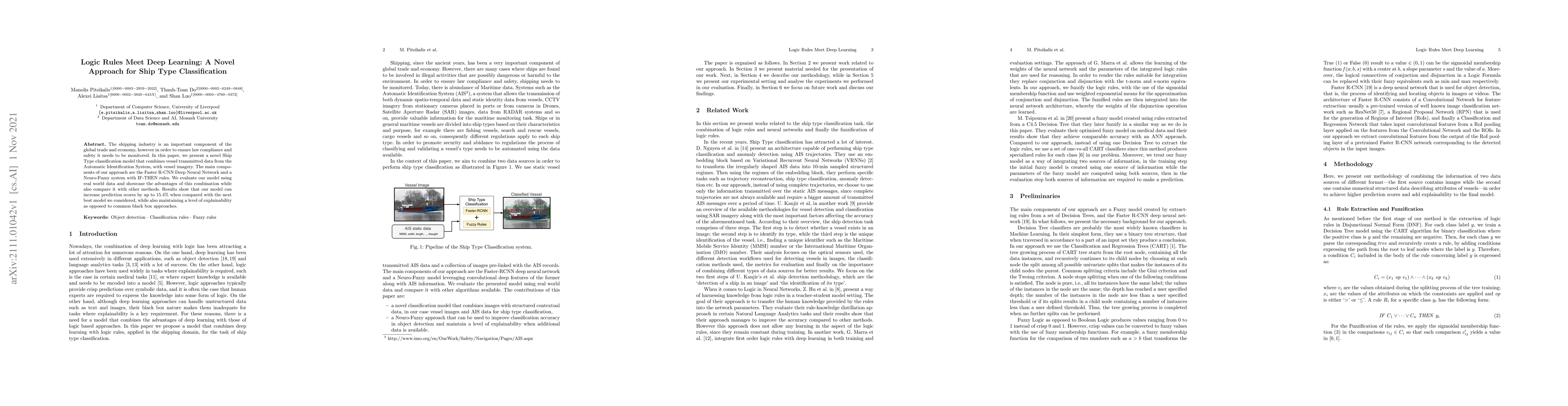Thumbnail for Logic Rules Meet Deep Learning: A Novel Approach for Ship Type
  Classification