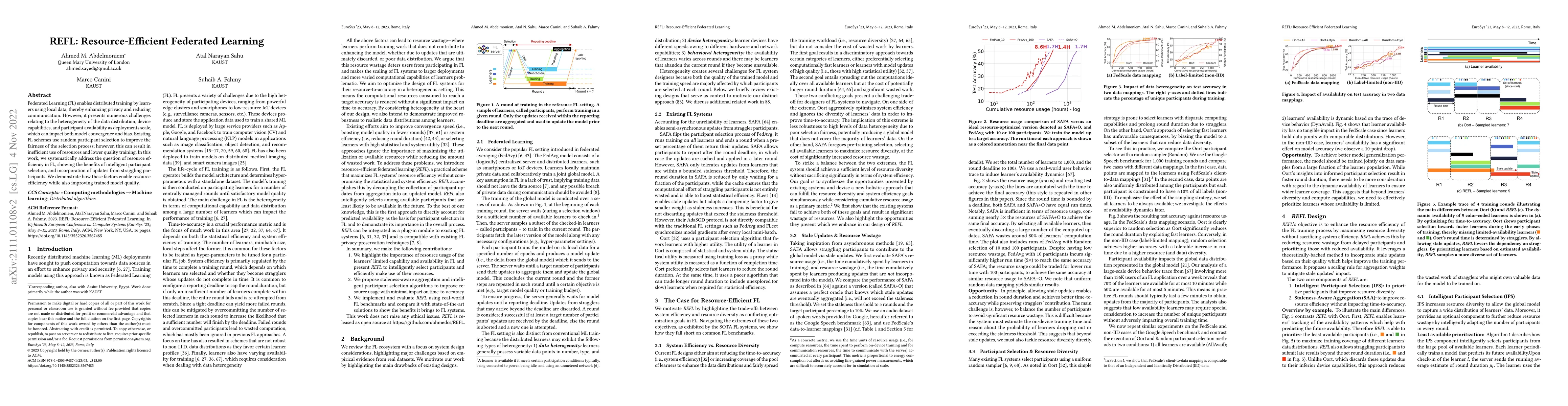 Thumbnail for Resource-Efficient Federated Learning