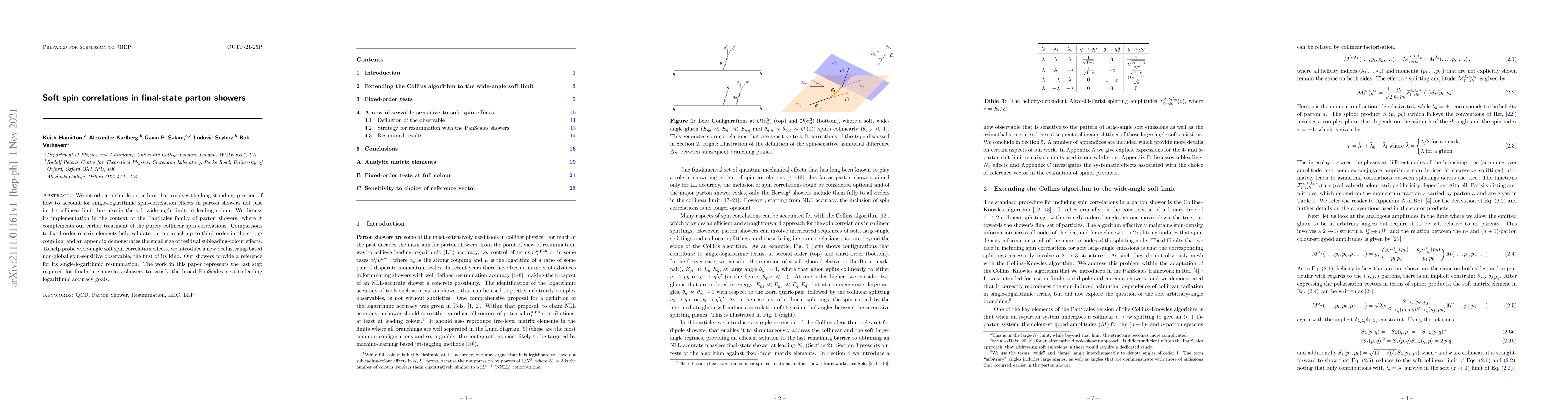 Thumbnail for Soft spin correlations in final-state parton showers