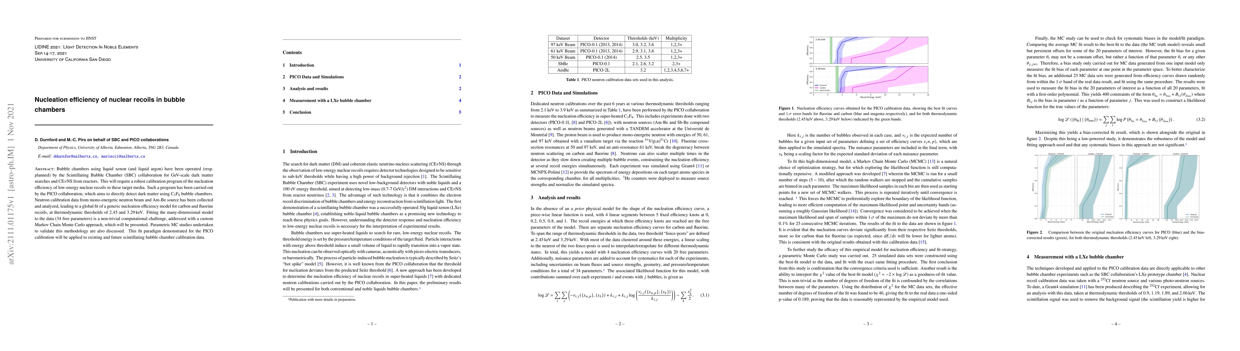 Thumbnail for Nucleation efficiency of nuclear recoils in bubble chambers