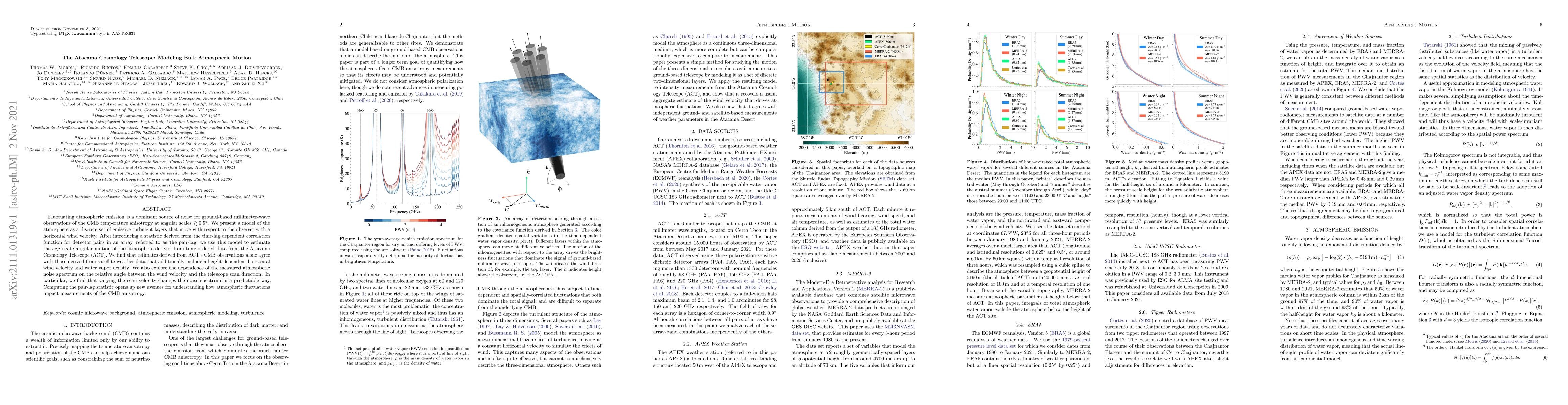 Thumbnail for The Atacama Cosmology Telescope: Modeling Bulk Atmospheric Motion