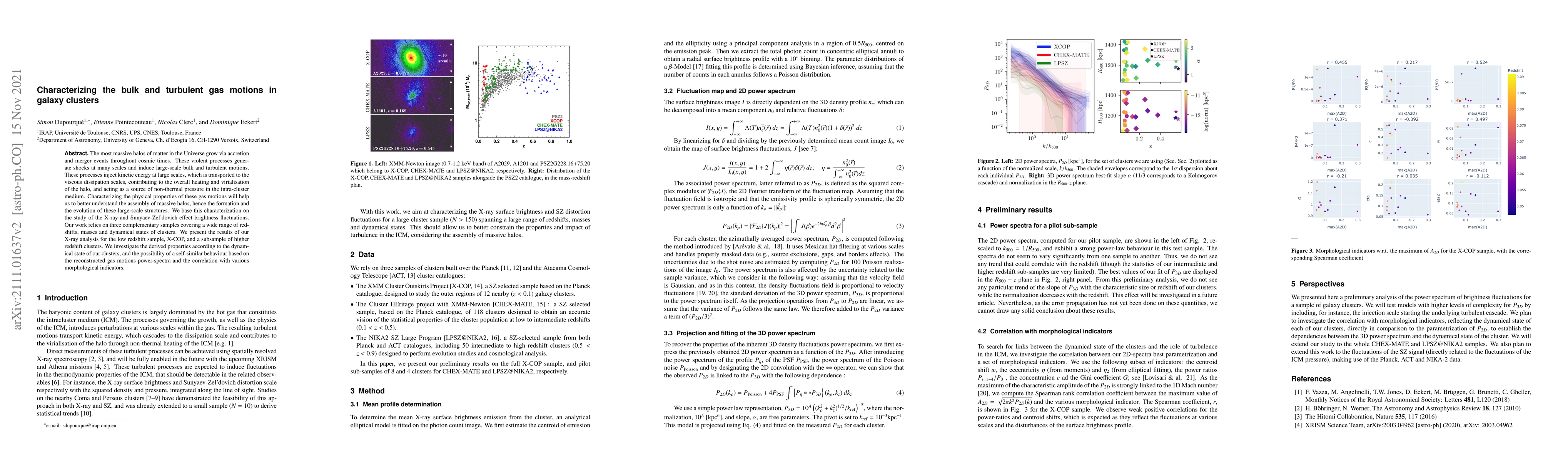 Thumbnail for Characterizing the bulk and turbulent gas motions in galaxy clusters