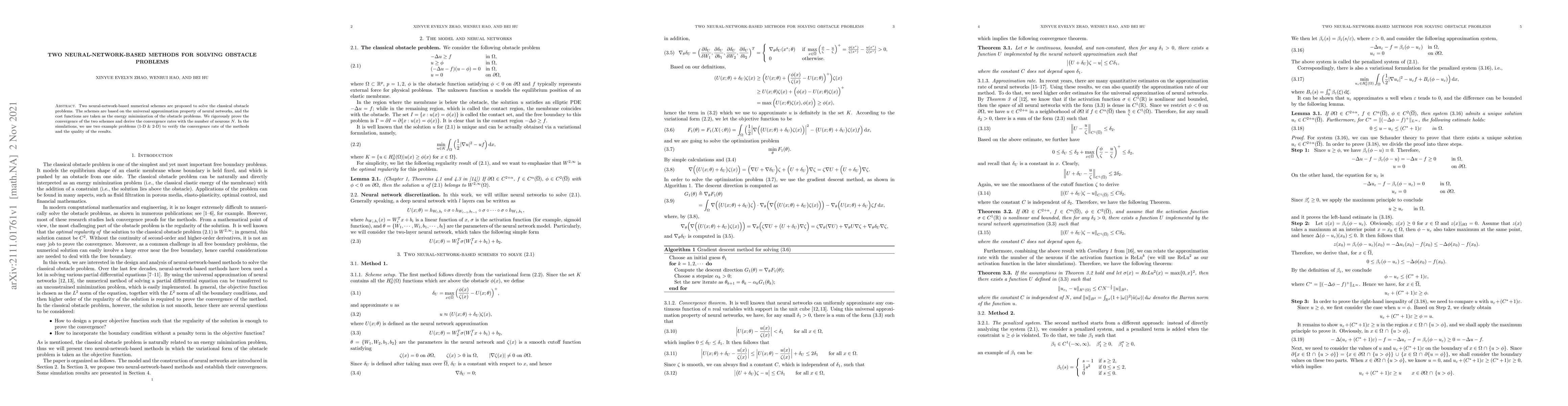 Thumbnail for Two neural-network-based methods for solving obstacle problems