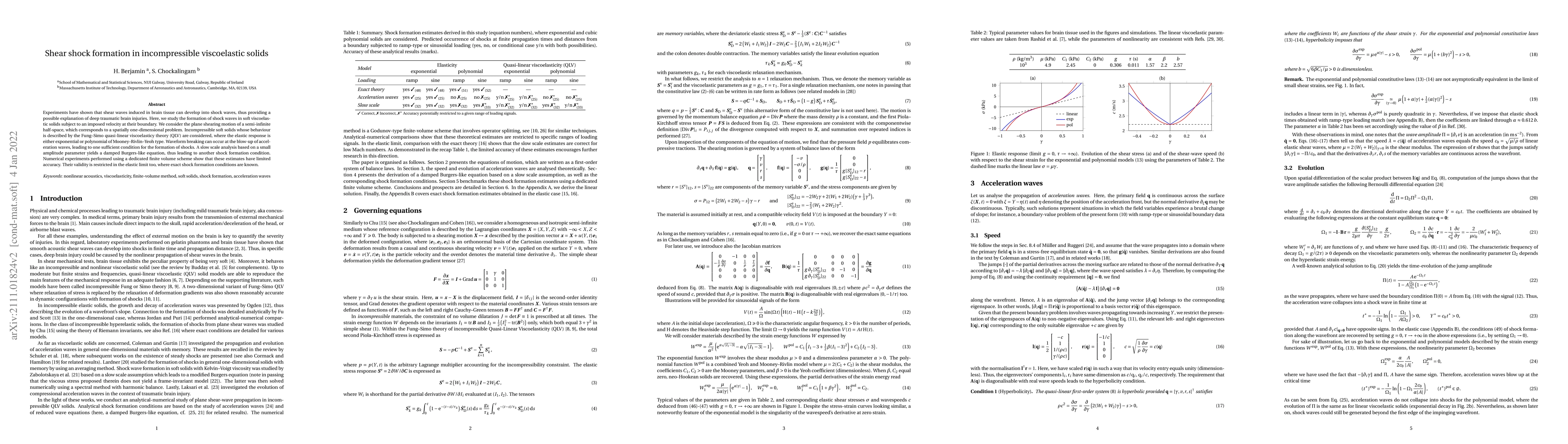 Thumbnail for Shear shock formation in incompressible viscoelastic solids