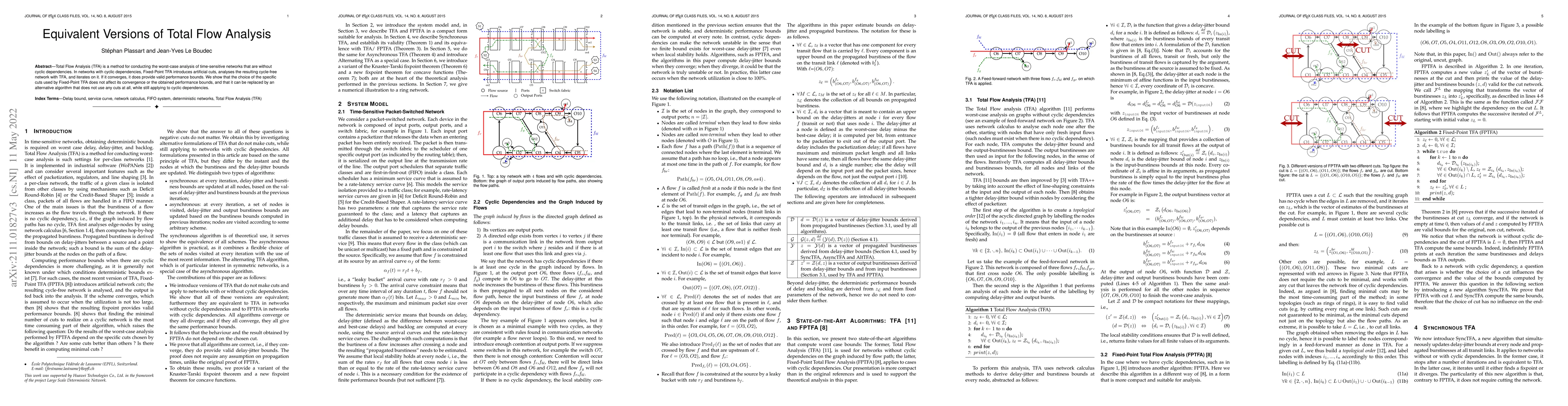 Thumbnail for Equivalent Versions of Total Flow Analysis
