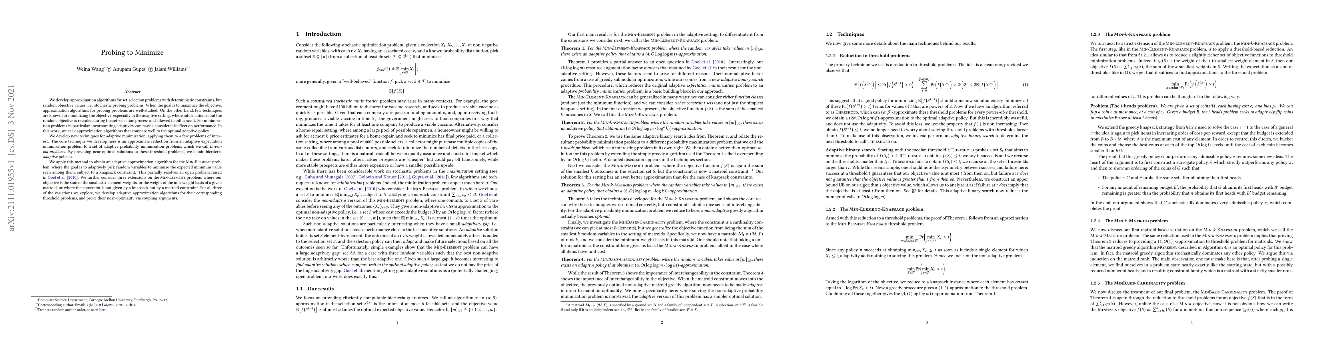 Thumbnail for Probing to Minimize