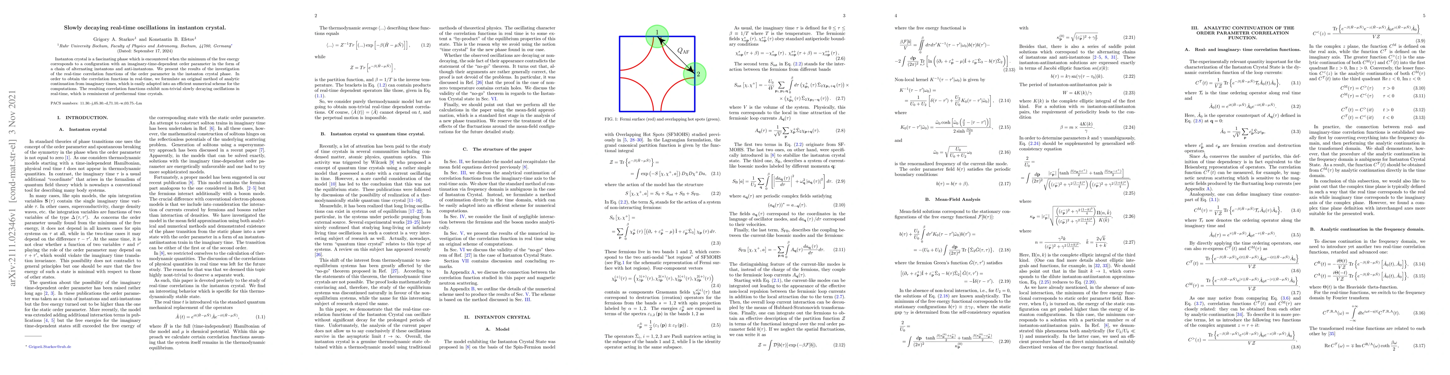 Thumbnail for Slowly decaying real-time oscillations in instanton crystal