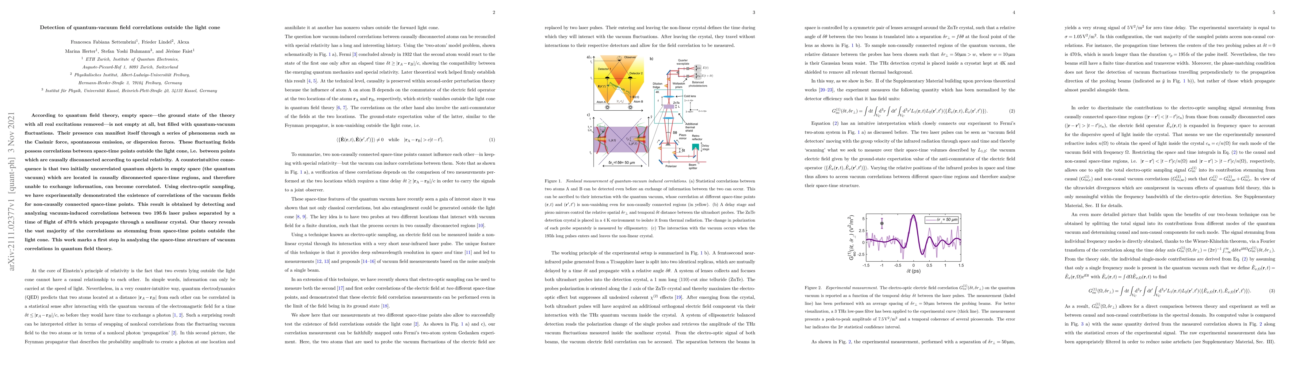 Thumbnail for Detection of quantum-vacuum field correlations outside the light cone