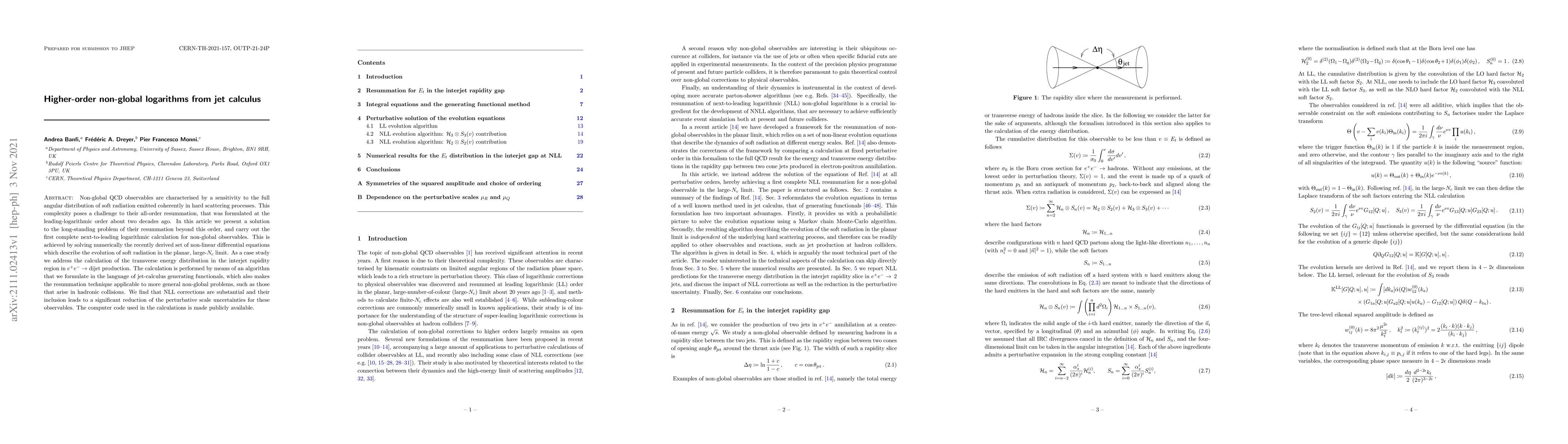 Thumbnail for Higher-order non-global logarithms from jet calculus