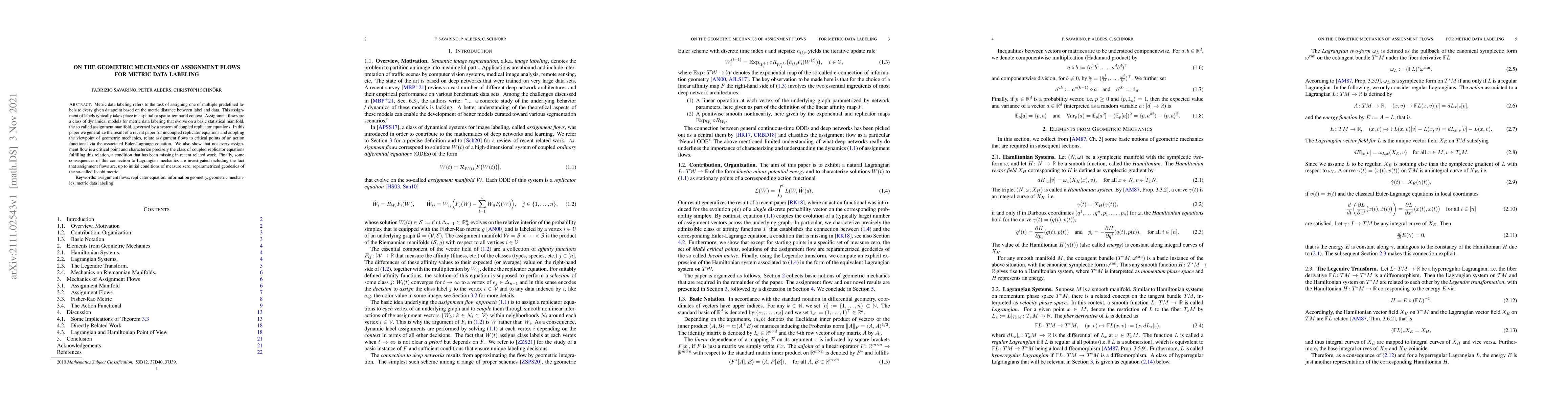 Thumbnail for On the Geometric Mechanics of Assignment Flows for Metric Data Labeling