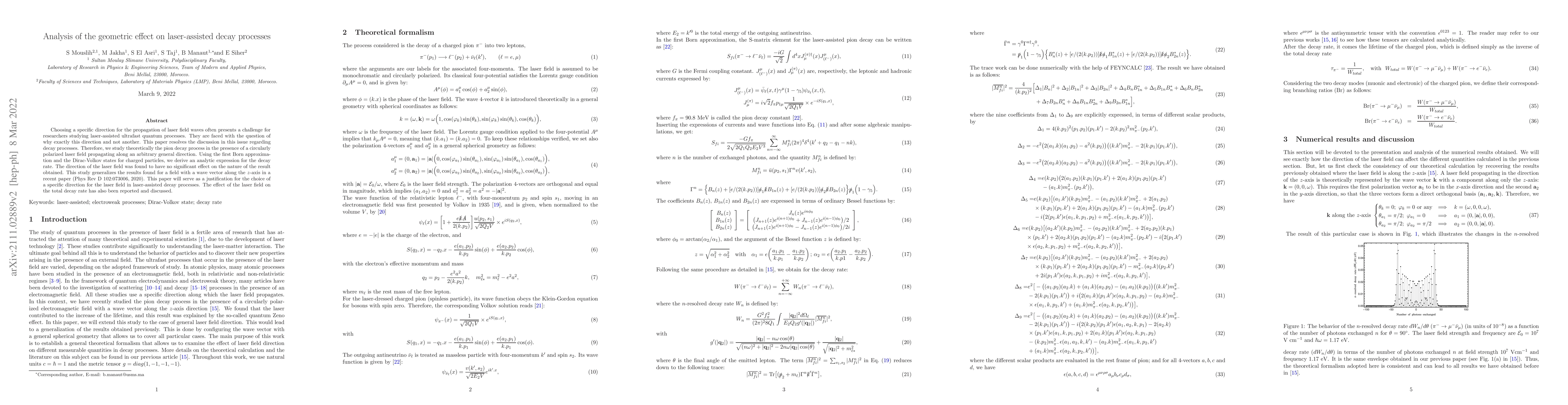 Thumbnail for Analysis of the geometric effect on laser-assisted decay processes