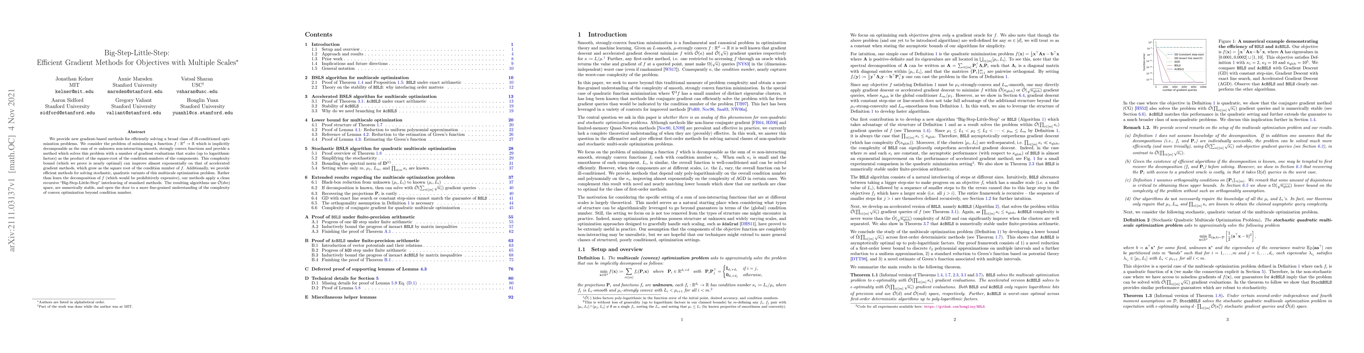 Thumbnail for Big-Step-Little-Step: Efficient Gradient Methods for Objectives with
  Multiple Scales