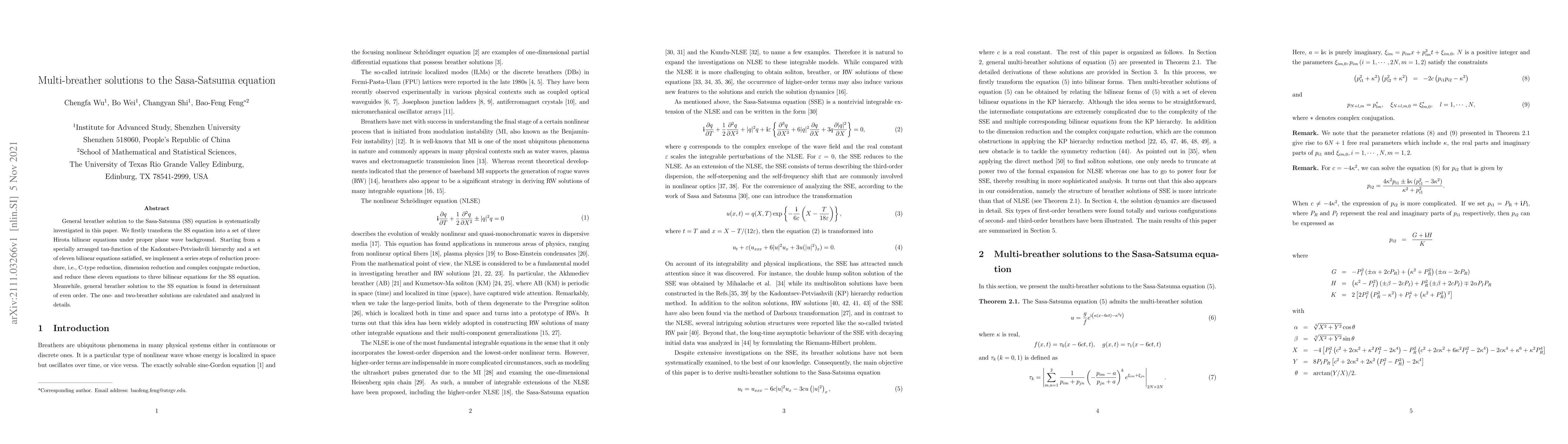 Thumbnail for Multi-breather solutions to the Sasa-Satsuma equation