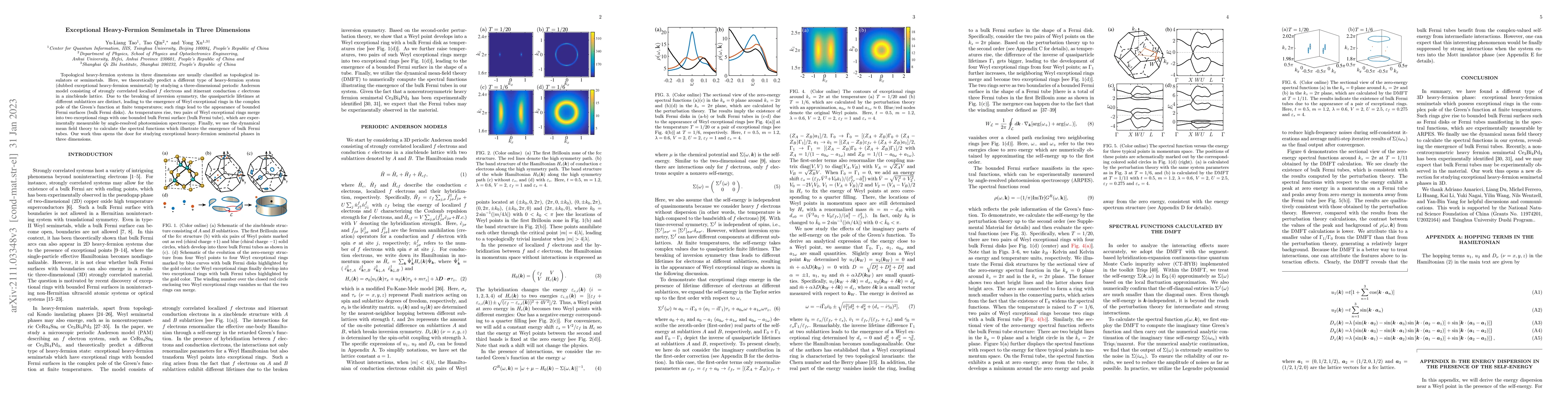 Thumbnail for Exceptional Heavy-Fermion Semimetals in Three Dimensions