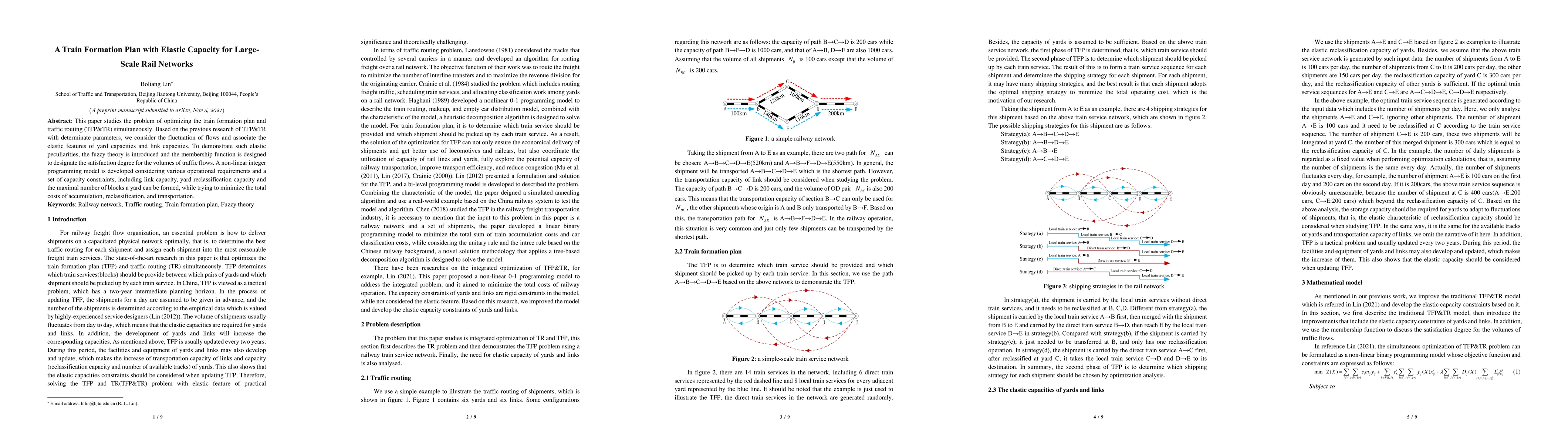Thumbnail for A Train Formation Plan with Elastic Capacity for Large-Scale Rail
  Networks