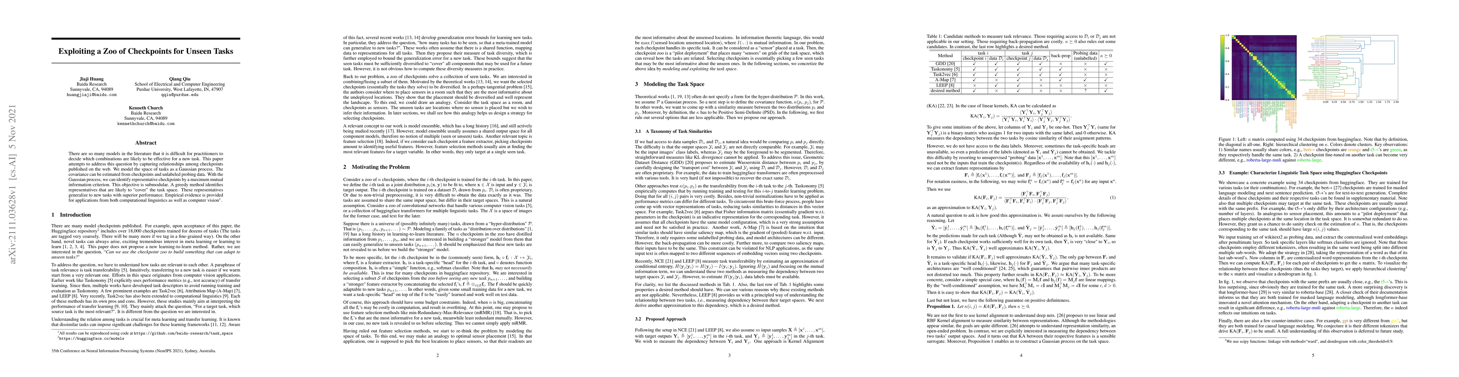 Thumbnail for Exploiting a Zoo of Checkpoints for Unseen Tasks