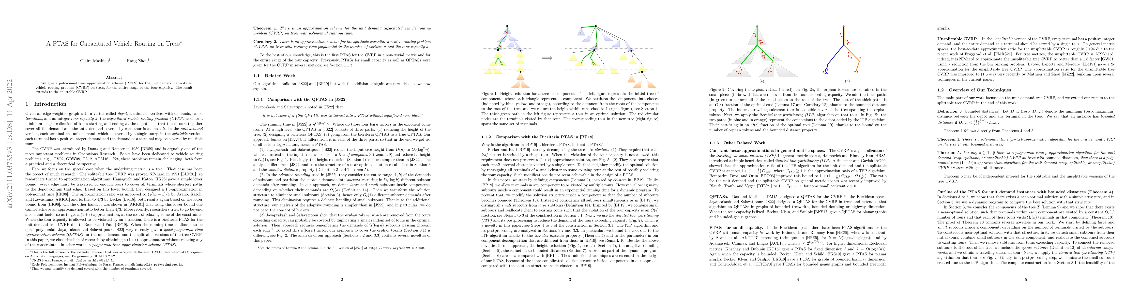 Thumbnail for A PTAS for Capacitated Vehicle Routing on Trees