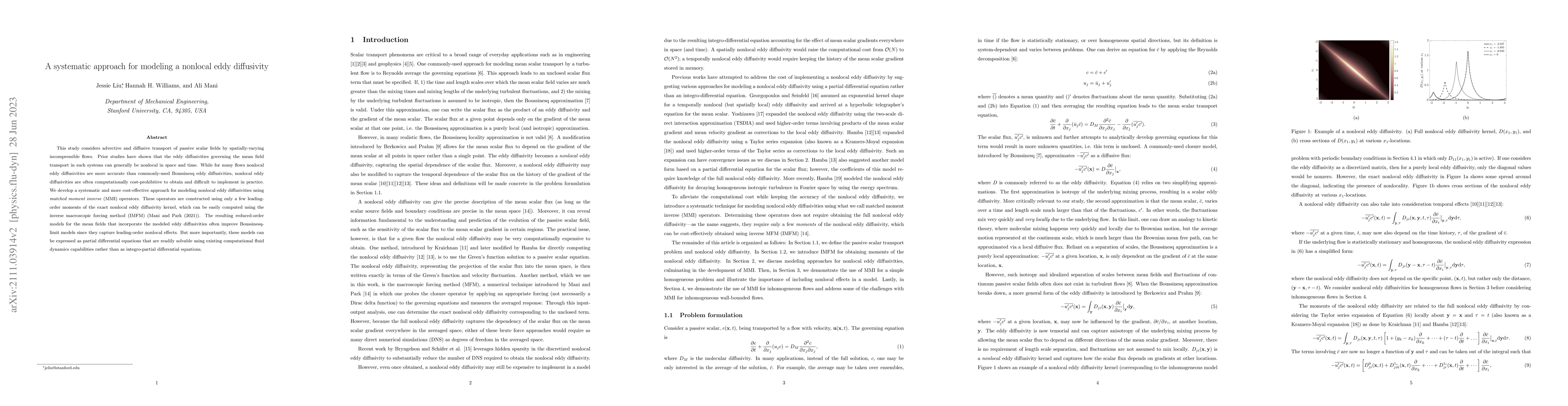 Thumbnail for A systematic approach for modeling a nonlocal eddy diffusivity