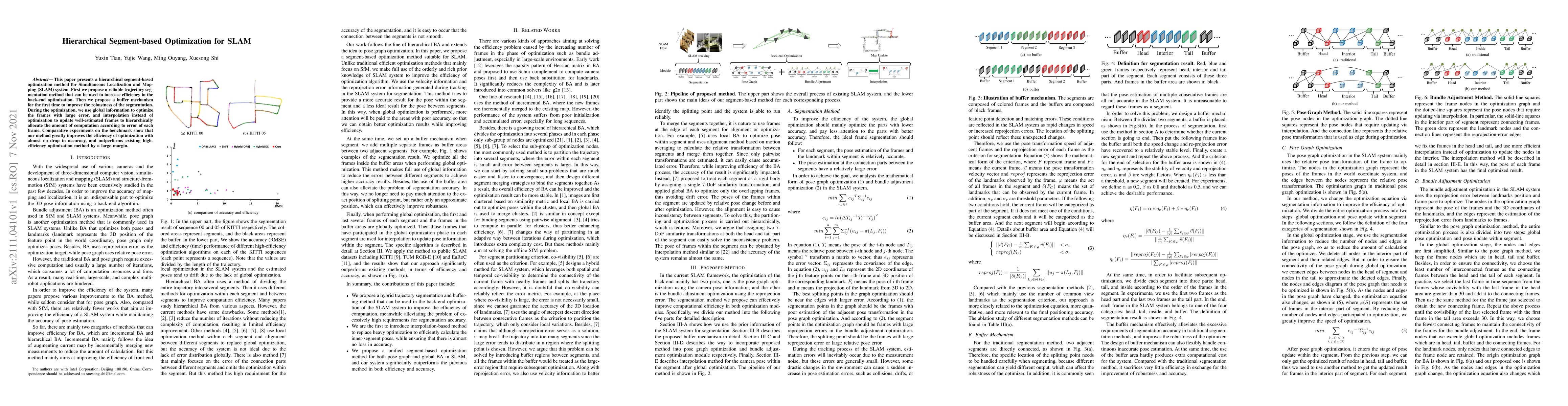 Thumbnail for Hierarchical Segment-based Optimization for SLAM