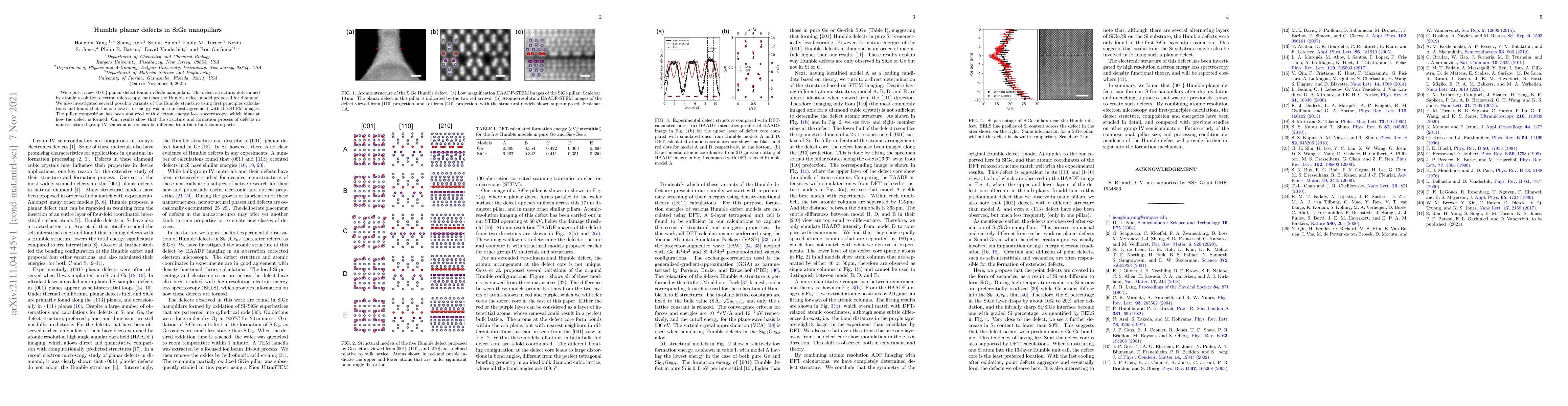 Thumbnail for Humble planar defects in SiGe nanopillars