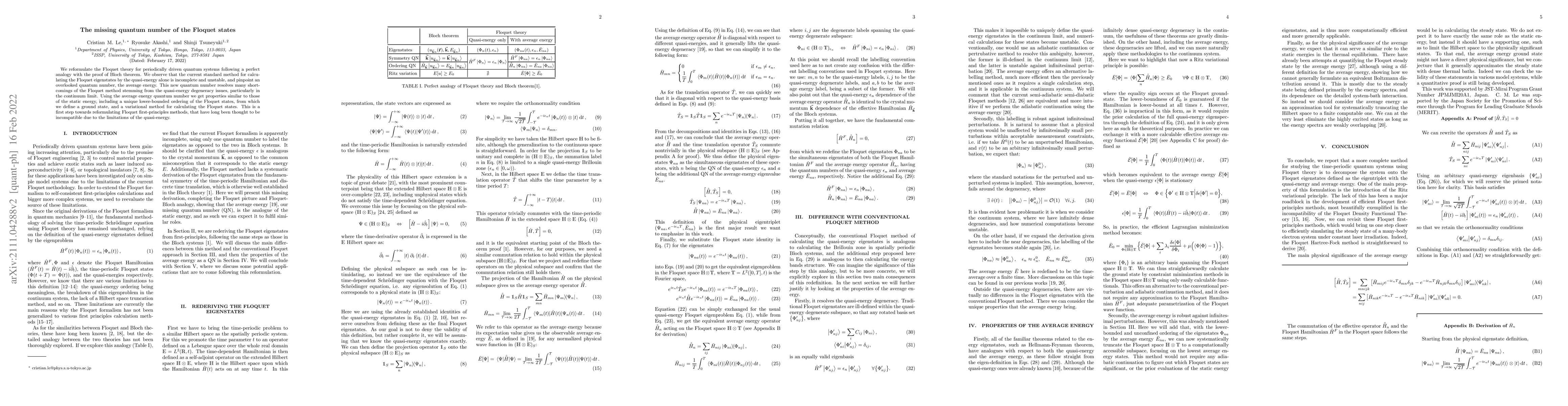 Thumbnail for The missing quantum number of the Floquet states