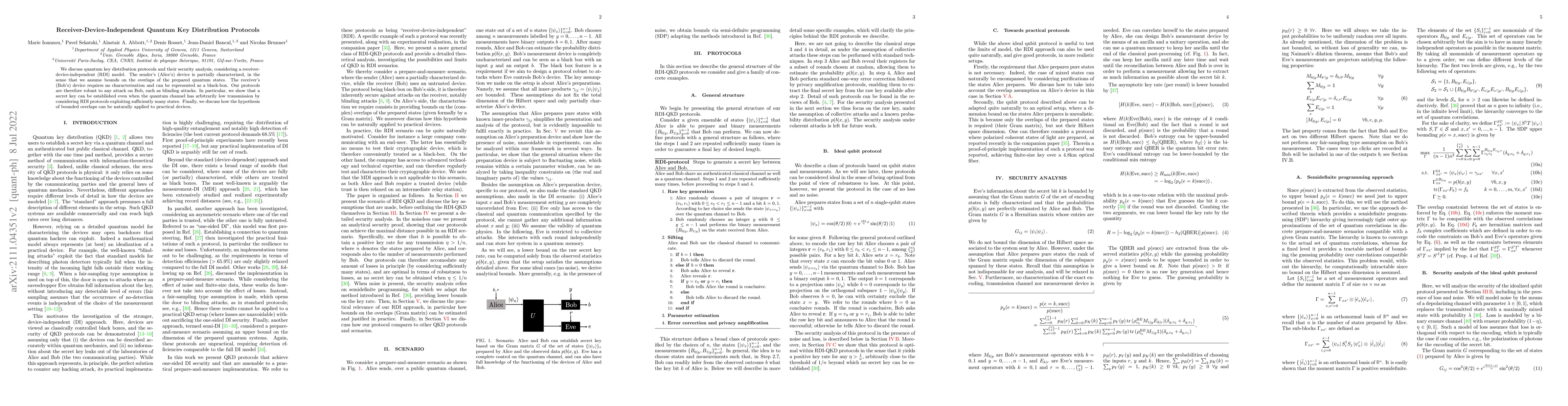 Thumbnail for Receiver-Device-Independent Quantum Key Distribution Protocols