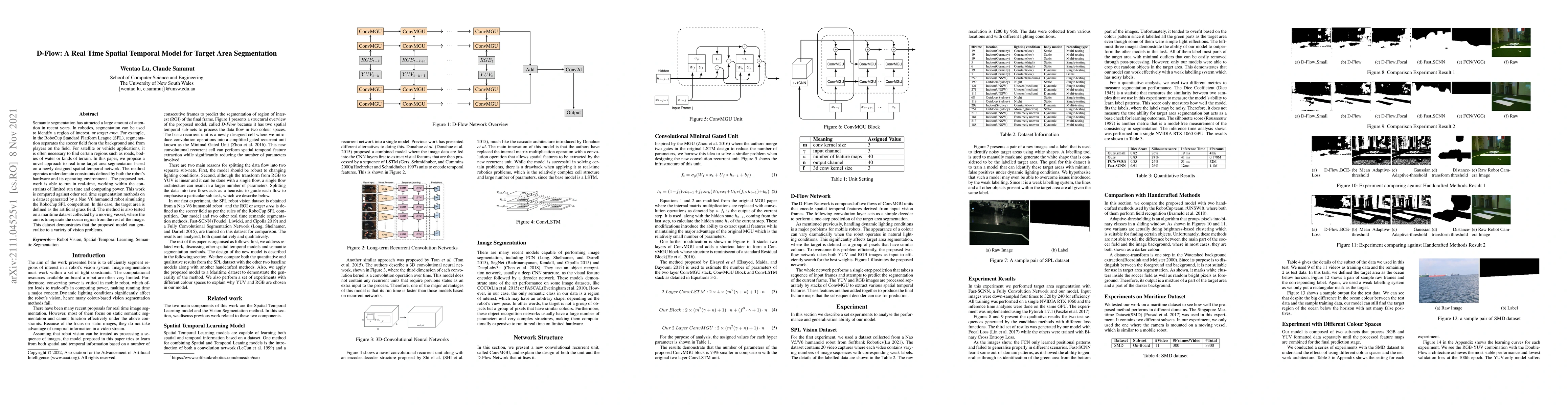 Thumbnail for D-Flow: A Real Time Spatial Temporal Model for Target Area Segmentation