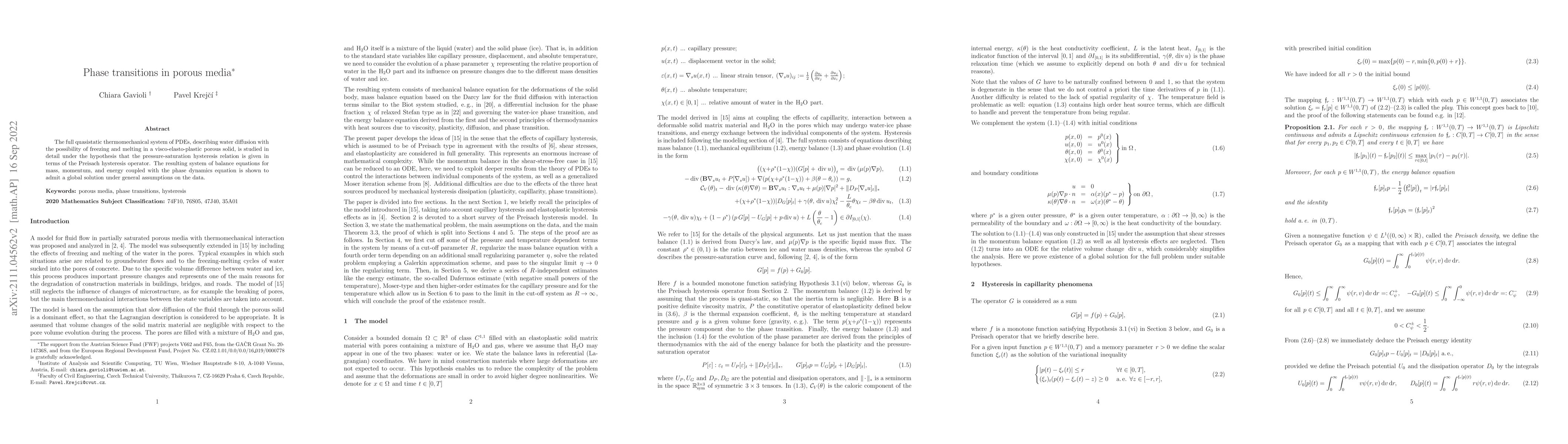 Thumbnail for Phase transitions in porous media