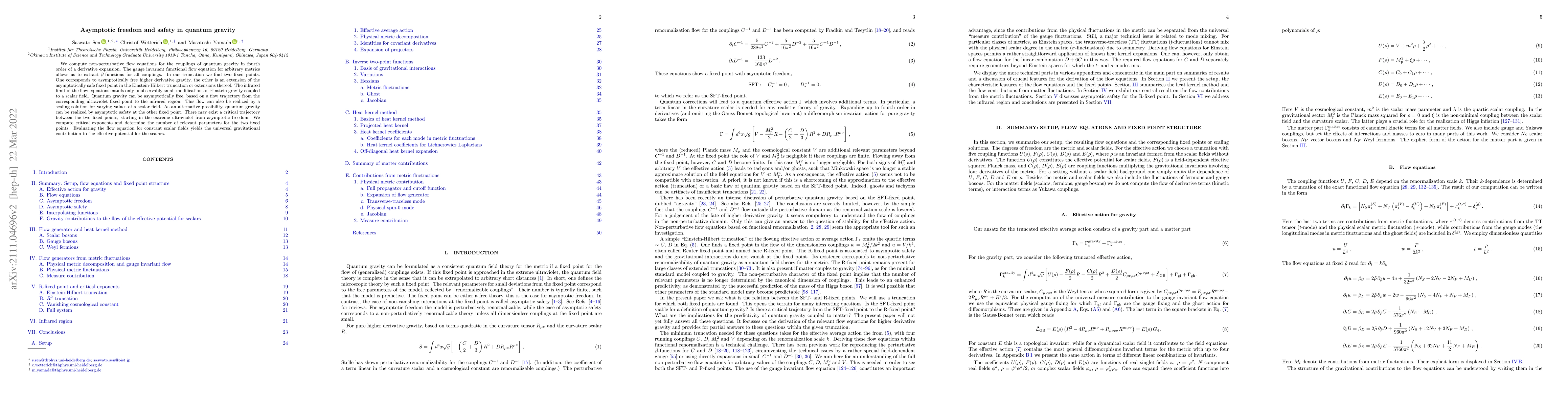 Thumbnail for Asymptotic freedom and safety in quantum gravity