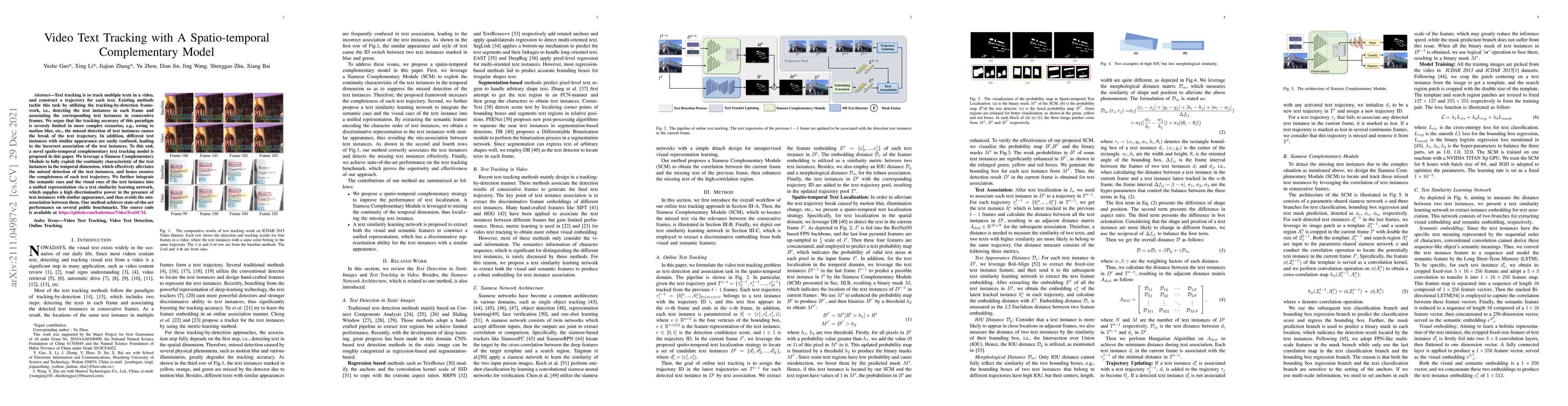 Thumbnail for Video Text Tracking With a Spatio-Temporal Complementary Model