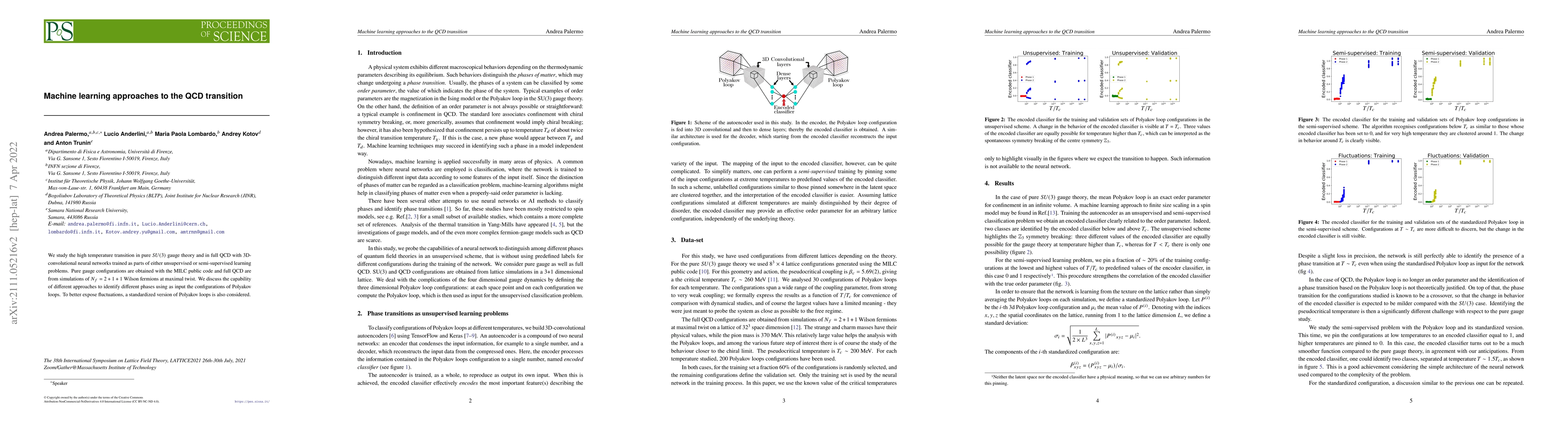 Thumbnail for Machine learning approaches to the QCD transition