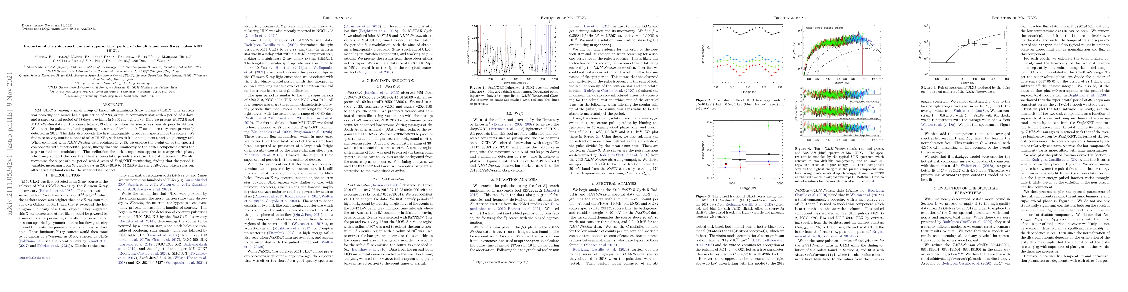Thumbnail for Evolution of the spin, spectrum and super-orbital period of the
  ultraluminous X-ray pulsar M51 ULX7