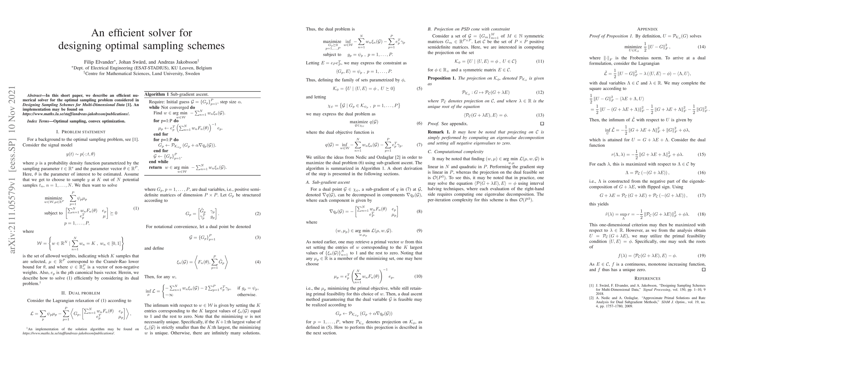 Thumbnail for An efficient solver for designing optimal sampling schemes