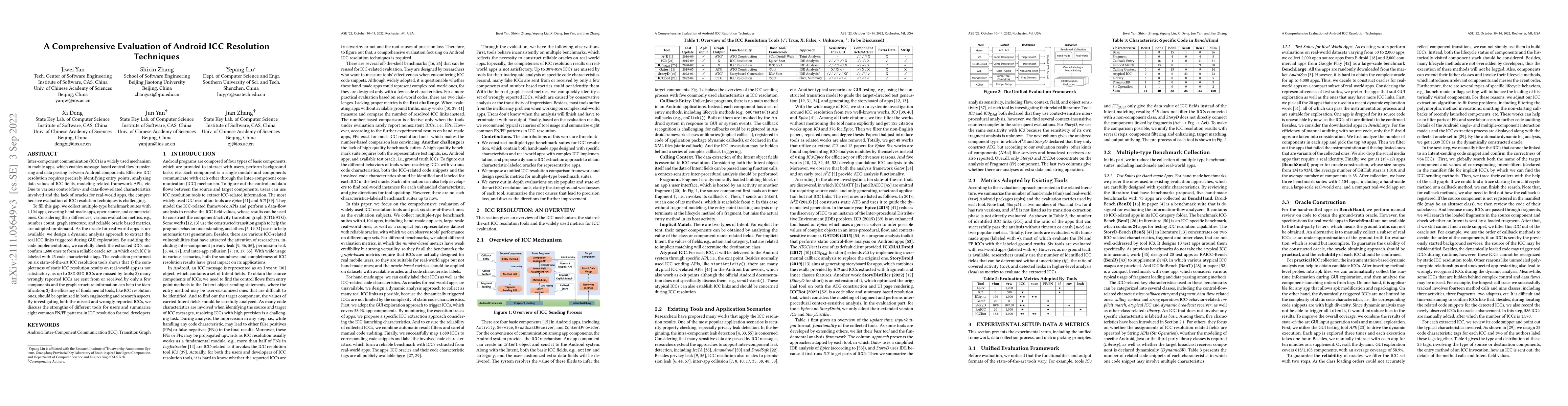 Thumbnail for A Comprehensive Evaluation of Android ICC Resolution Techniques