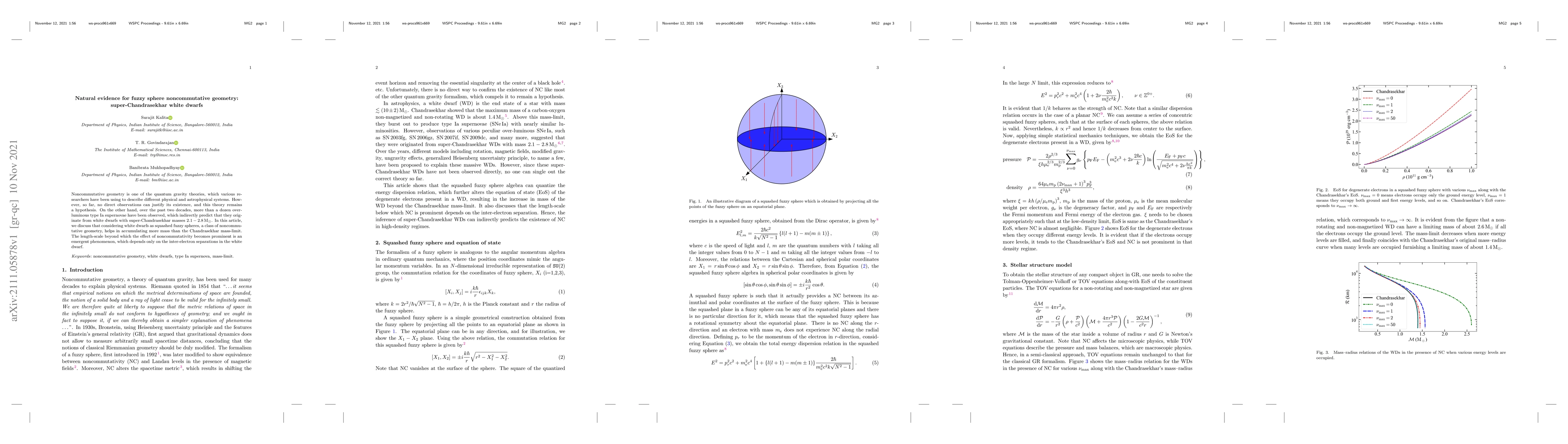 Thumbnail for Natural evidence for fuzzy sphere noncommutative geometry:
  super-Chandrasekhar white dwarfs