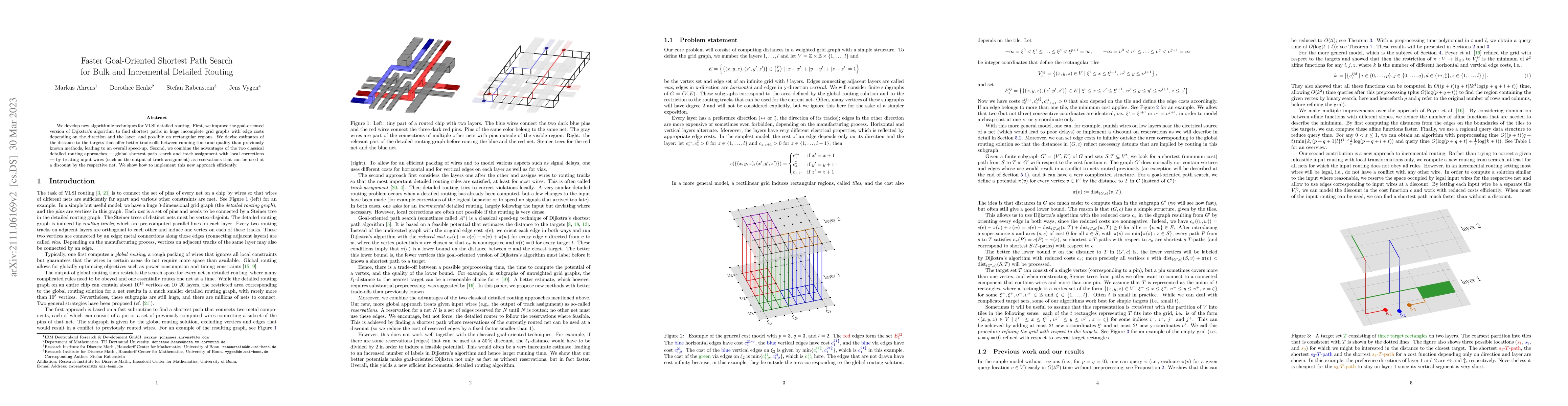 Thumbnail for Faster Goal-Oriented Shortest Path Search for Bulk and Incremental
  Detailed Routing