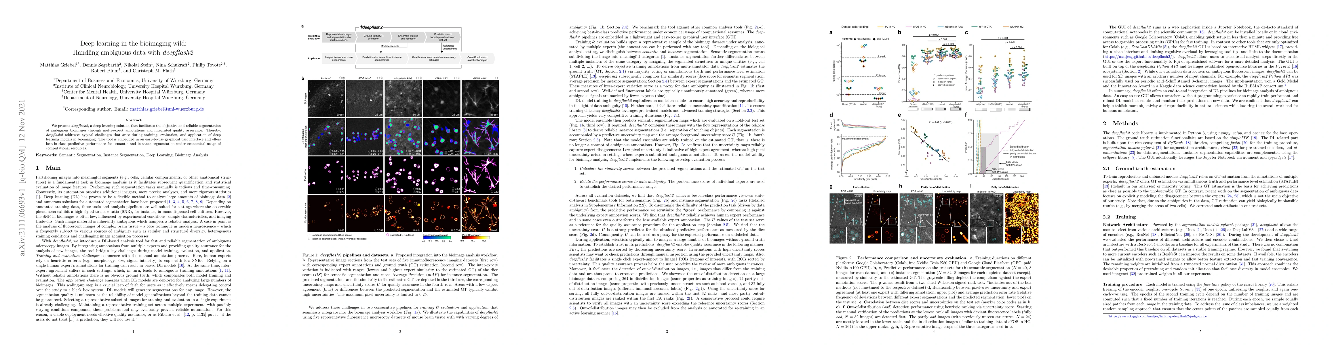 Thumbnail for Deep-learning in the bioimaging wild: Handling ambiguous data with
  deepflash2